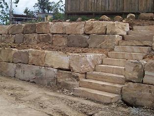 wheel sawn steps